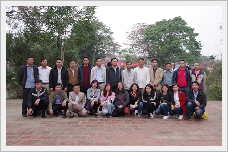 Du xuân Phủ Dày - Đền Trần